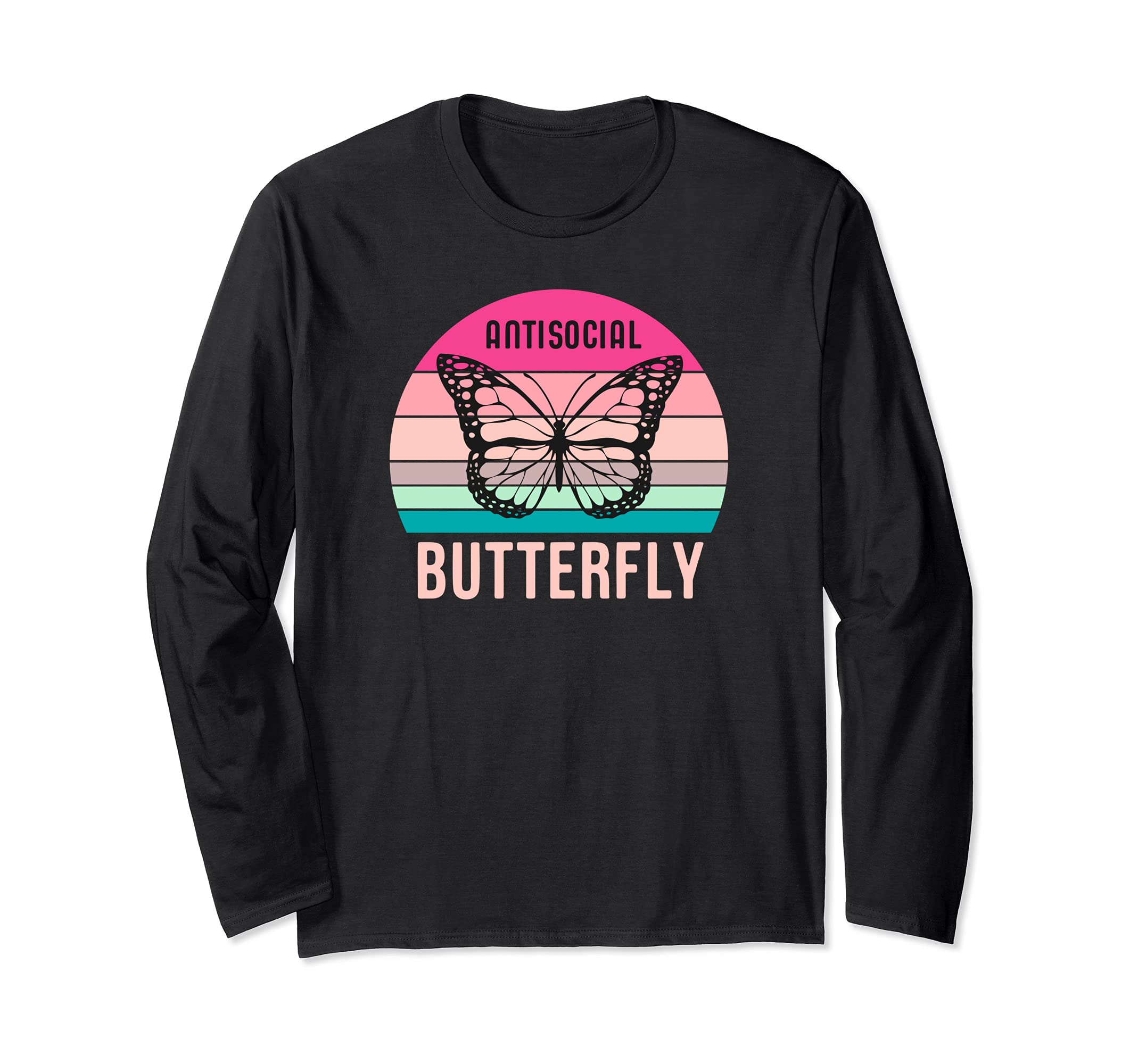 Antisocial Butterfly Gift T-Shirt - Graphic Print for Adults - T-Shirt, Sweatshirt, Hoodie