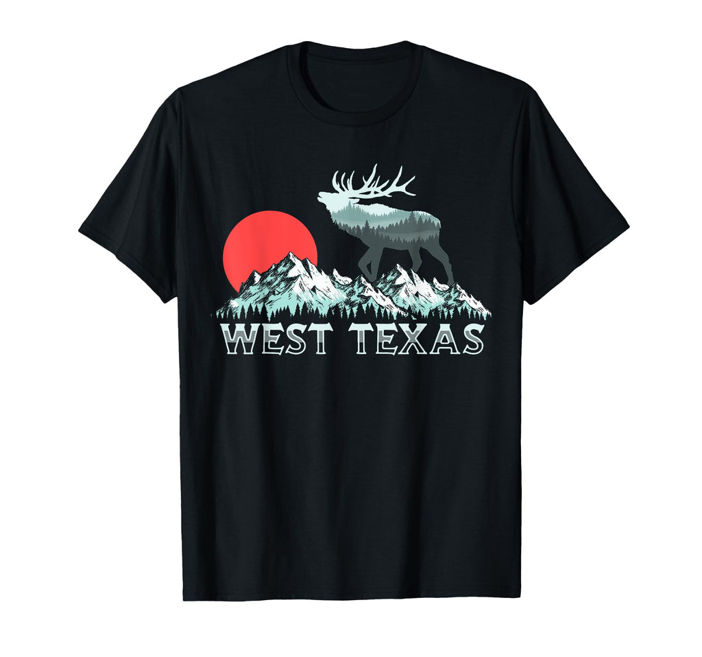 West Texas Elk Hunter Conservation T-Shirt - Unique Graphic Men Women - T-Shirt, Sweatshirt, Hoodie