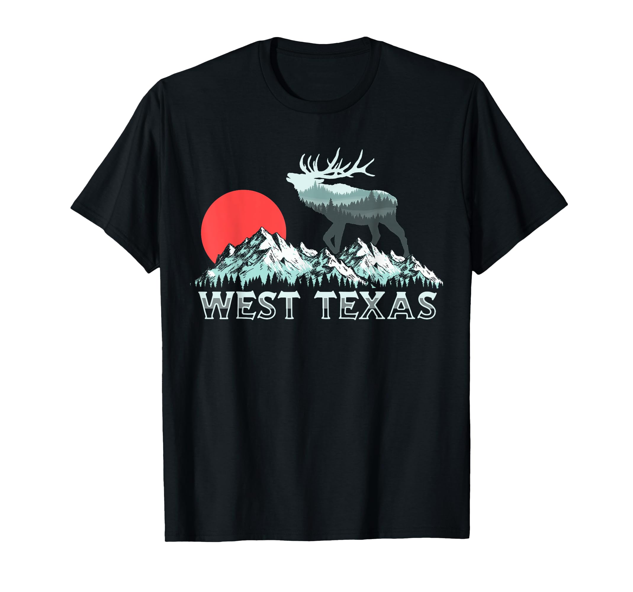 West Texas Elk Hunter Conservation T-Shirt - Unique Graphic Men Women - T-Shirt, Sweatshirt, Hoodie
