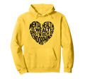 Mental Health Is Wealth And Im Rich Hoodie - Novelty Apparel Unisex - T-Shirt, Sweatshirt, Hoodie
