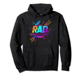 Funny 80S 90S Jargon Rad Party Costume Hoodie - Novelty Apparel for Adults - T-Shirt, Sweatshirt, Hoodie