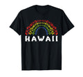 Islands Souvenir Hawaii Flowers Rainbow T-Shirt - Novelty Apparel Men Women - T-Shirt, Sweatshirt, Hoodie