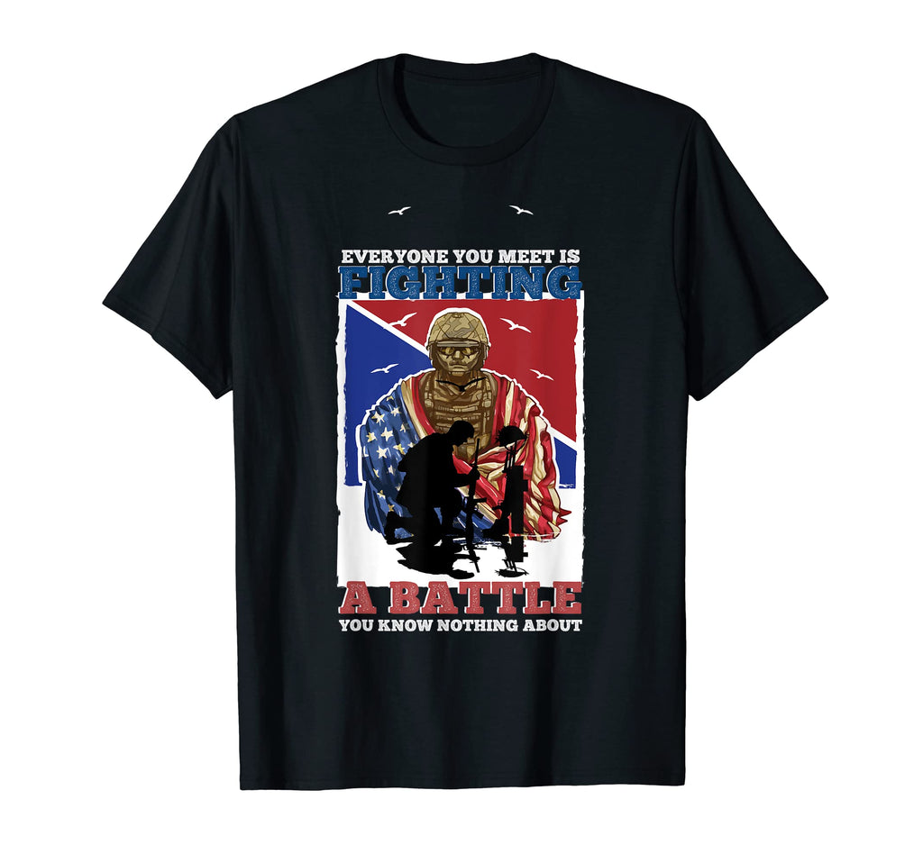 Army Veteran Usa Military Soldier T-Shirt - Custom Art Print for Adults - T-Shirt, Sweatshirt, Hoodie