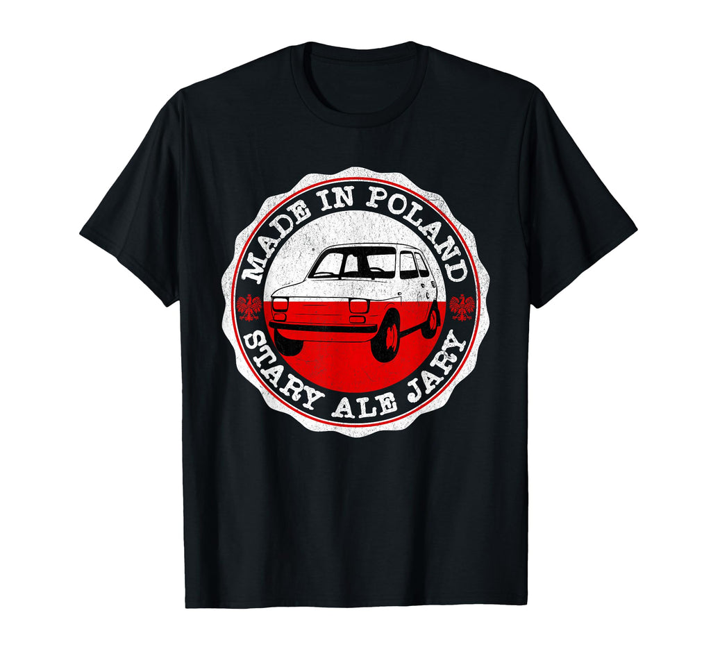 Poland Polska Funny Car Maluch Polish T-Shirt - Graphic Print Men Women - T-Shirt, Sweatshirt, Hoodie