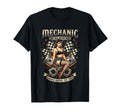 Mechanic Hot Rod Garage Pin Up T-Shirt - Trendy Graphic Men Women - T-Shirt, Sweatshirt, Hoodie