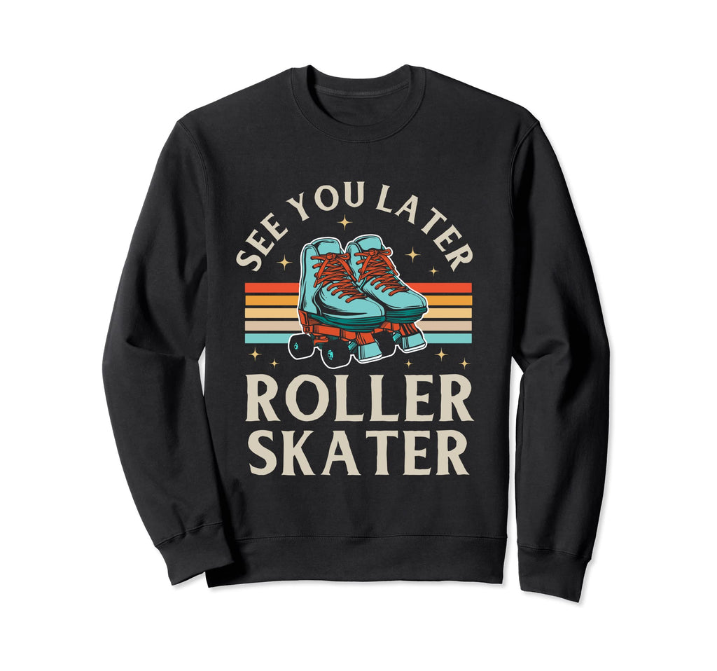 Inline Skate Rollerskating Roller Sweatshirt - Custom Art Print Men Women - T-Shirt, Sweatshirt, Hoodie