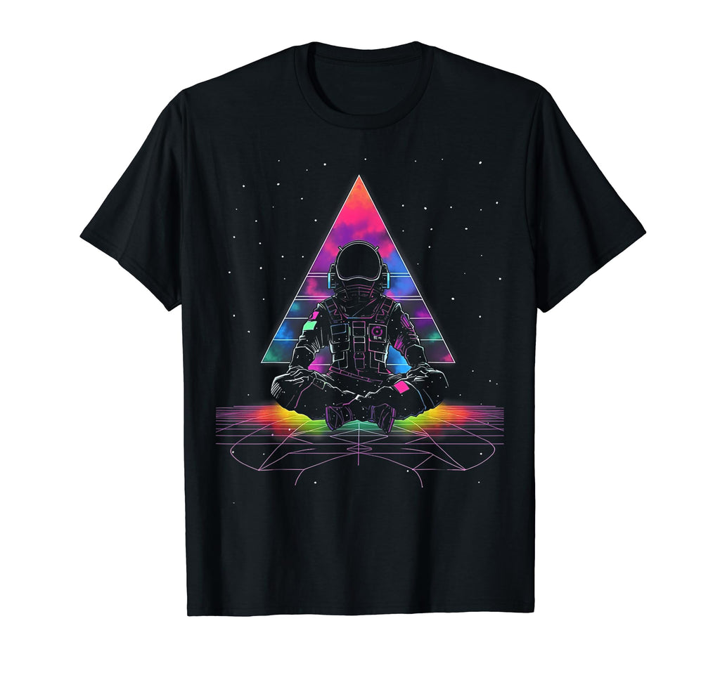Synthwave Astronaut Cyberpunk 80S T-Shirt - Custom Art Print for Adults - T-Shirt, Sweatshirt, Hoodie