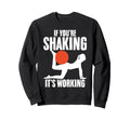 Gym Fitness Exercise Namaste Sweatshirt - Fun Novelty Design for Adults - T-Shirt, Sweatshirt, Hoodie