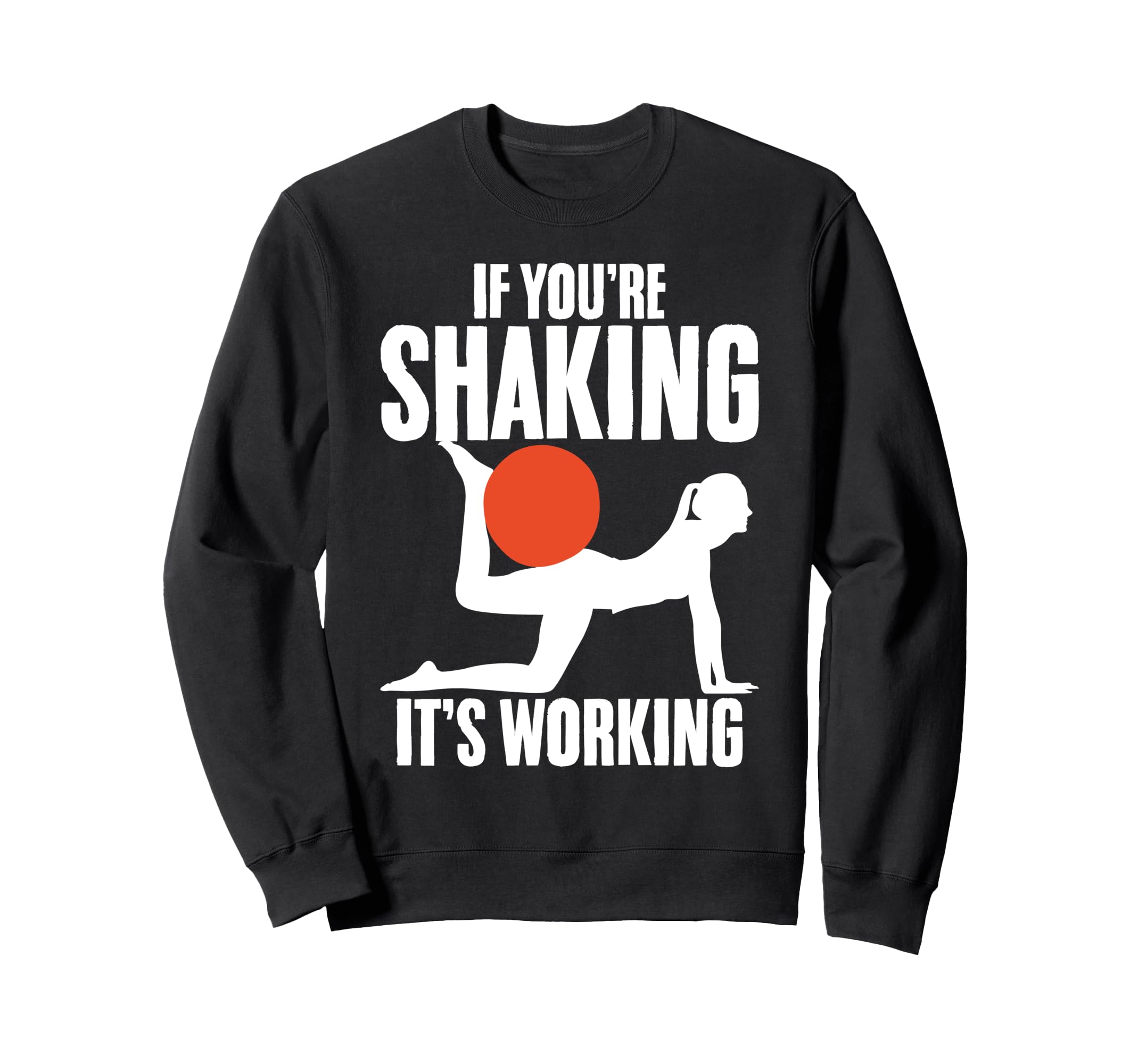 Gym Fitness Exercise Namaste Sweatshirt - Fun Novelty Design for Adults - T-Shirt, Sweatshirt, Hoodie