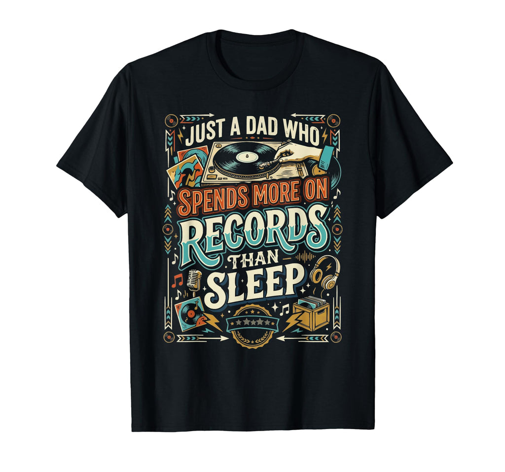 Vinyl Record Player Vinyl Collector T-Shirt - Unique Graphic for Adults - T-Shirt, Sweatshirt, Hoodie