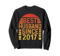 Best Husband Since 2017 Wedding Sweatshirt - Streetwear Style Unisex - T-Shirt, Sweatshirt, Hoodie