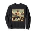 Key West Postcard Merman Mermaid Sweatshirt - Trendy Graphic Men Women - T-Shirt, Sweatshirt, Hoodie