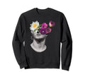 Aesthetic Vaporwave Synthwave Sweatshirt - Trendy Graphic for Adults - T-Shirt, Sweatshirt, Hoodie