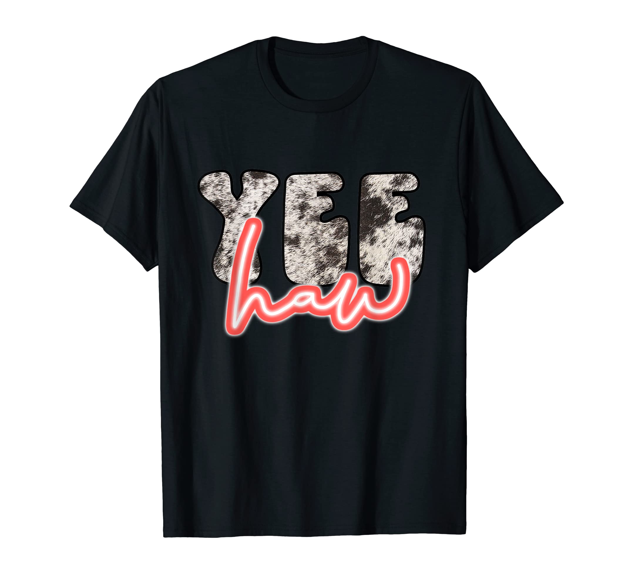 Yee Haw Howdy Rodeo Western T-Shirt - Fun Novelty Design for Adults - T-Shirt, Sweatshirt, Hoodie