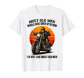 Im Not Like Most Old Biker Motorcycle T-Shirt - Minimalist Print for Adults - T-Shirt, Sweatshirt, Hoodie