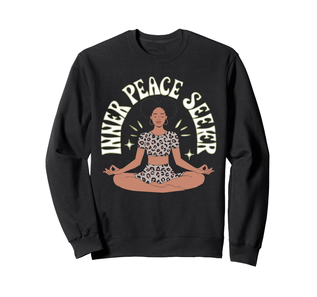 Spiritual Seeker Meditation Sweatshirt - Casual Everyday Wear for Adults - T-Shirt, Sweatshirt, Hoodie