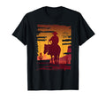 Saddle Western Cowboy Western Sunset T-Shirt - Fun Novelty Design Unisex - T-Shirt, Sweatshirt, Hoodie