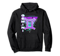 Gemini Zodiac Sign Vaporwave Hoodie - Custom Art Print for Adults - T-Shirt, Sweatshirt, Hoodie