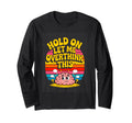 Hold Let Me Overthink This Funny T-Shirt - Minimalist Print for Adults - T-Shirt, Sweatshirt, Hoodie