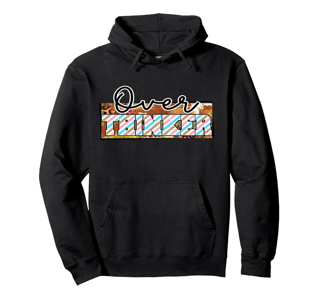 Professional Overthinker Funny Hoodie - Custom Art Print for Adults - T-Shirt, Sweatshirt, Hoodie