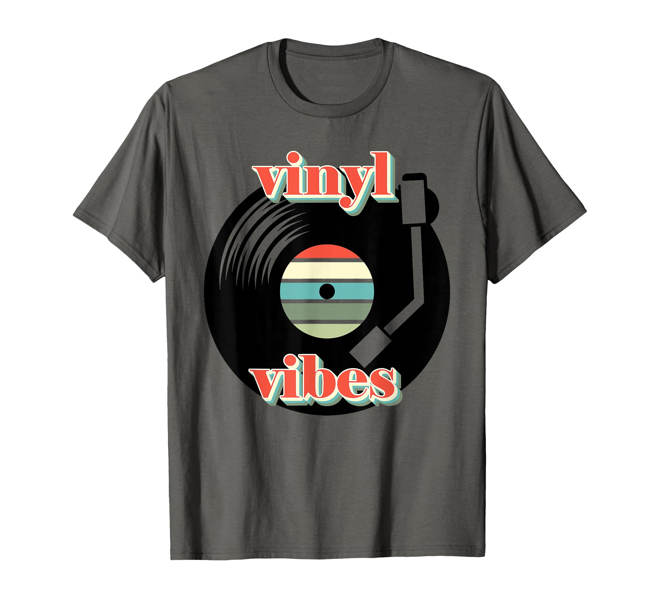 Vinyl Record Player Sketch Drawing T-Shirt - Fun Novelty Design for Adults - T-Shirt, Sweatshirt, Hoodie