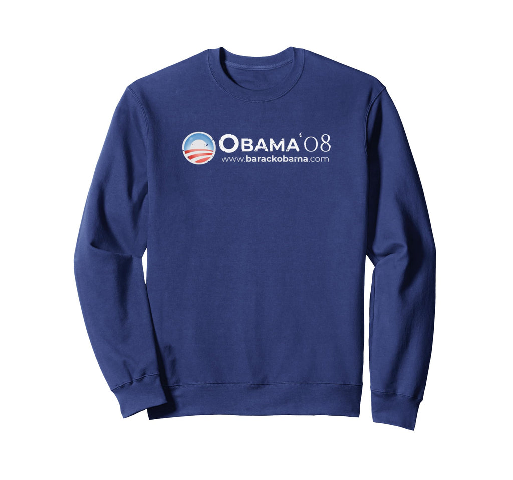 Obama 08 Hope And Change Sweatshirt - Graphic Print Men Women - T-Shirt, Sweatshirt, Hoodie