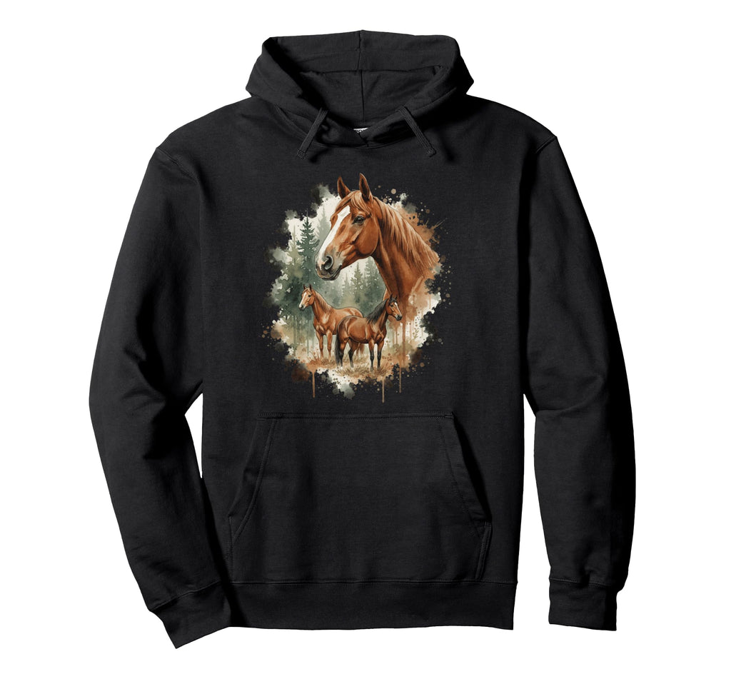 Western Horse 90S Western Horse Lovers Hoodie - Minimalist Print Men Women - T-Shirt, Sweatshirt, Hoodie
