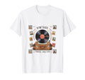 Travel Vinyl Record Motifs Stamps T-Shirt - Graphic Print for Adults - T-Shirt, Sweatshirt, Hoodie
