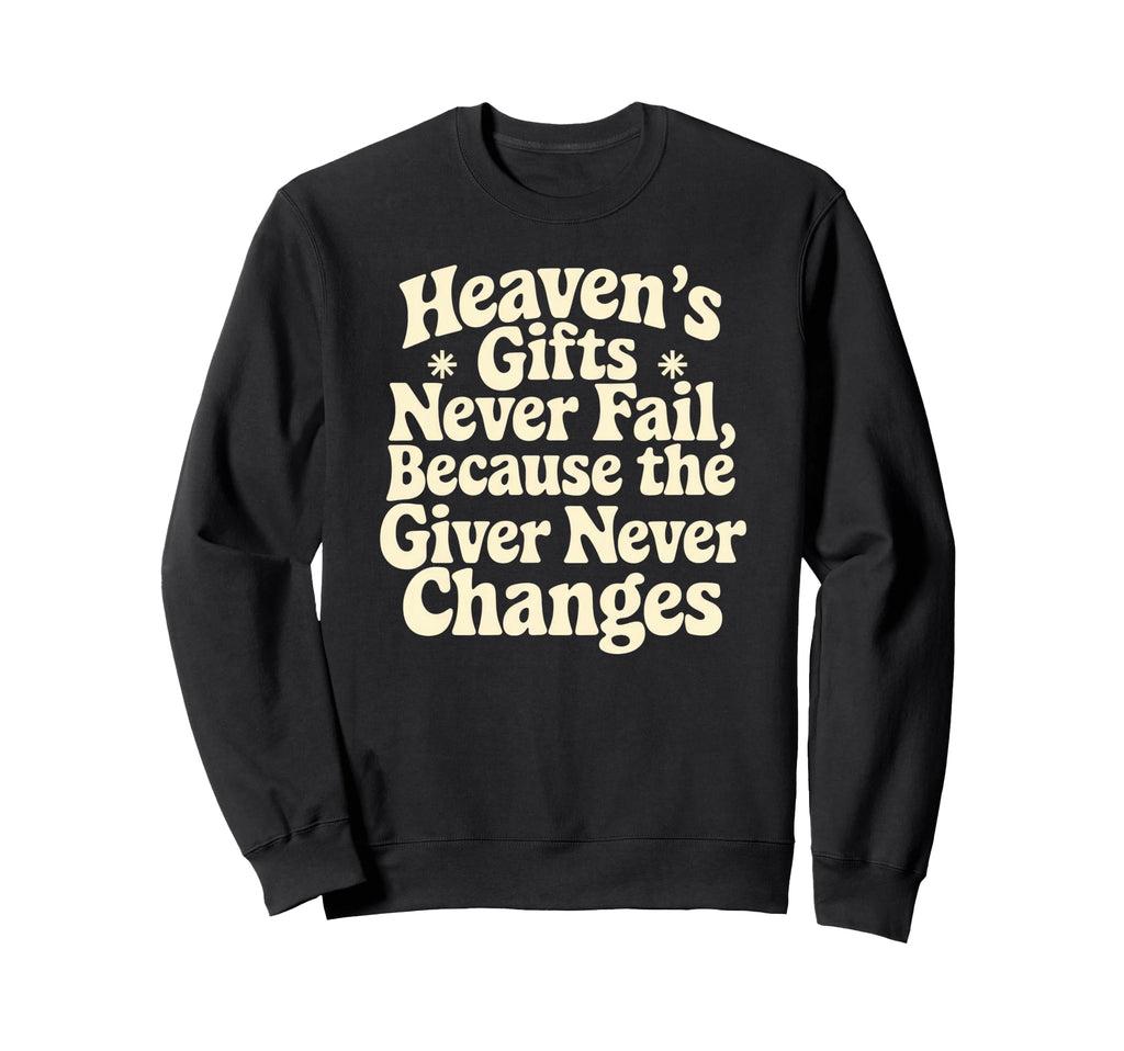 Christian Typography Scripture Sweatshirt - Aesthetic Graphic for Adults - T-Shirt, Sweatshirt, Hoodie