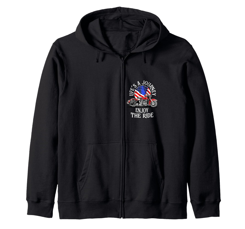 Biker Motorcycle Rider Lifes Sweatshirt - Fun Novelty Design for Adults - T-Shirt, Sweatshirt, Hoodie