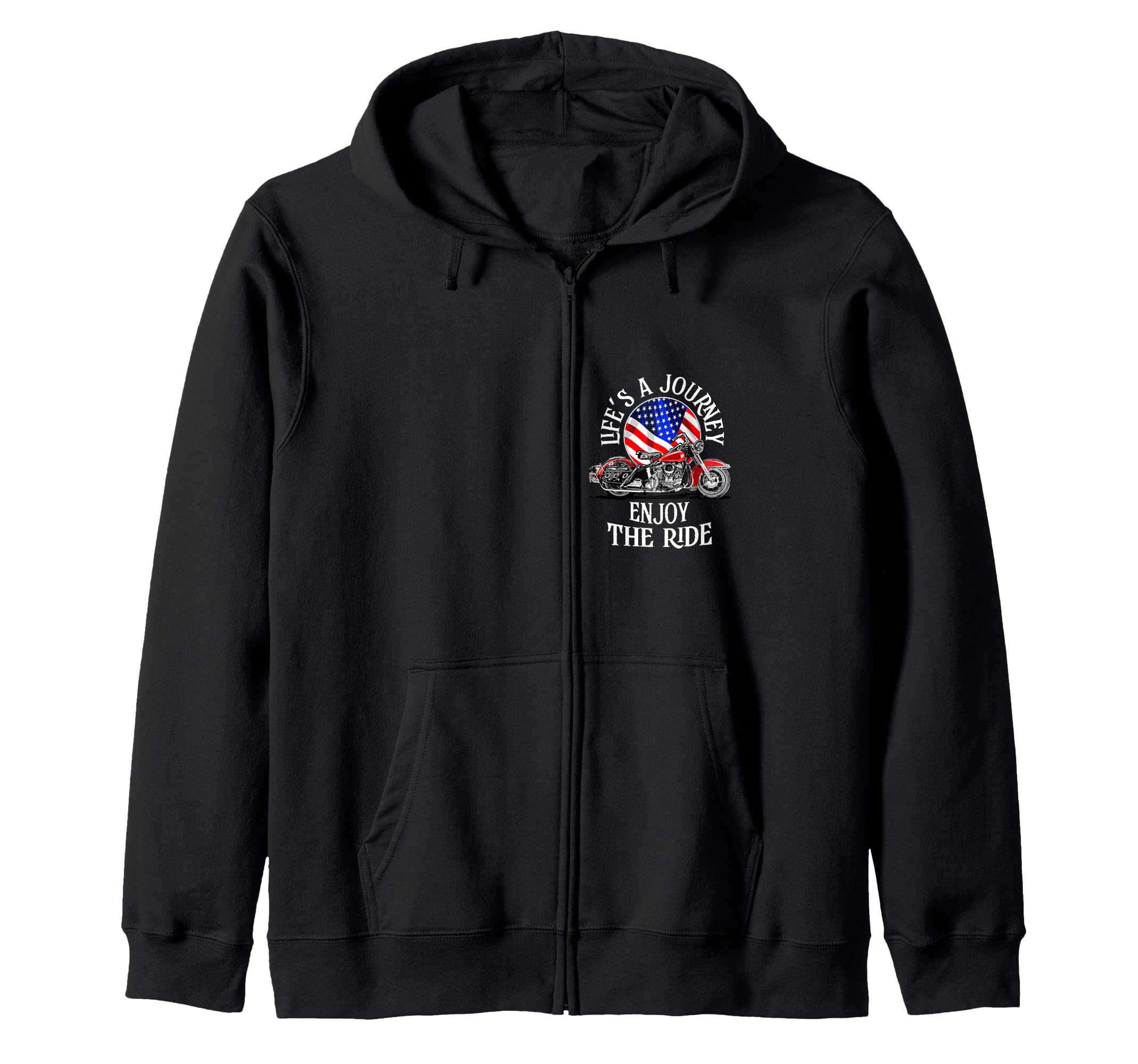 Biker Motorcycle Rider Lifes Sweatshirt - Fun Novelty Design for Adults - T-Shirt, Sweatshirt, Hoodie
