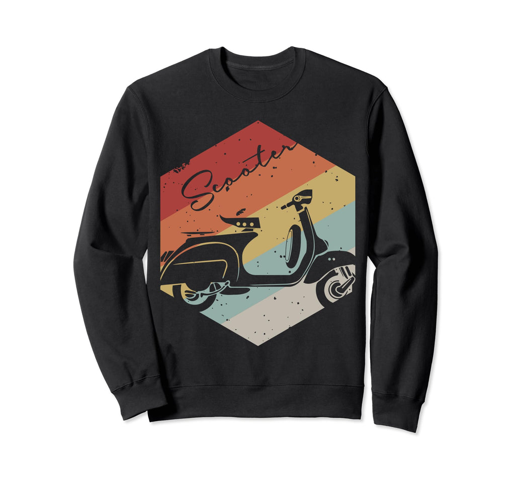 Scooter Motorcycle Biker Sweatshirt - Casual Everyday Wear for Adults - T-Shirt, Sweatshirt, Hoodie