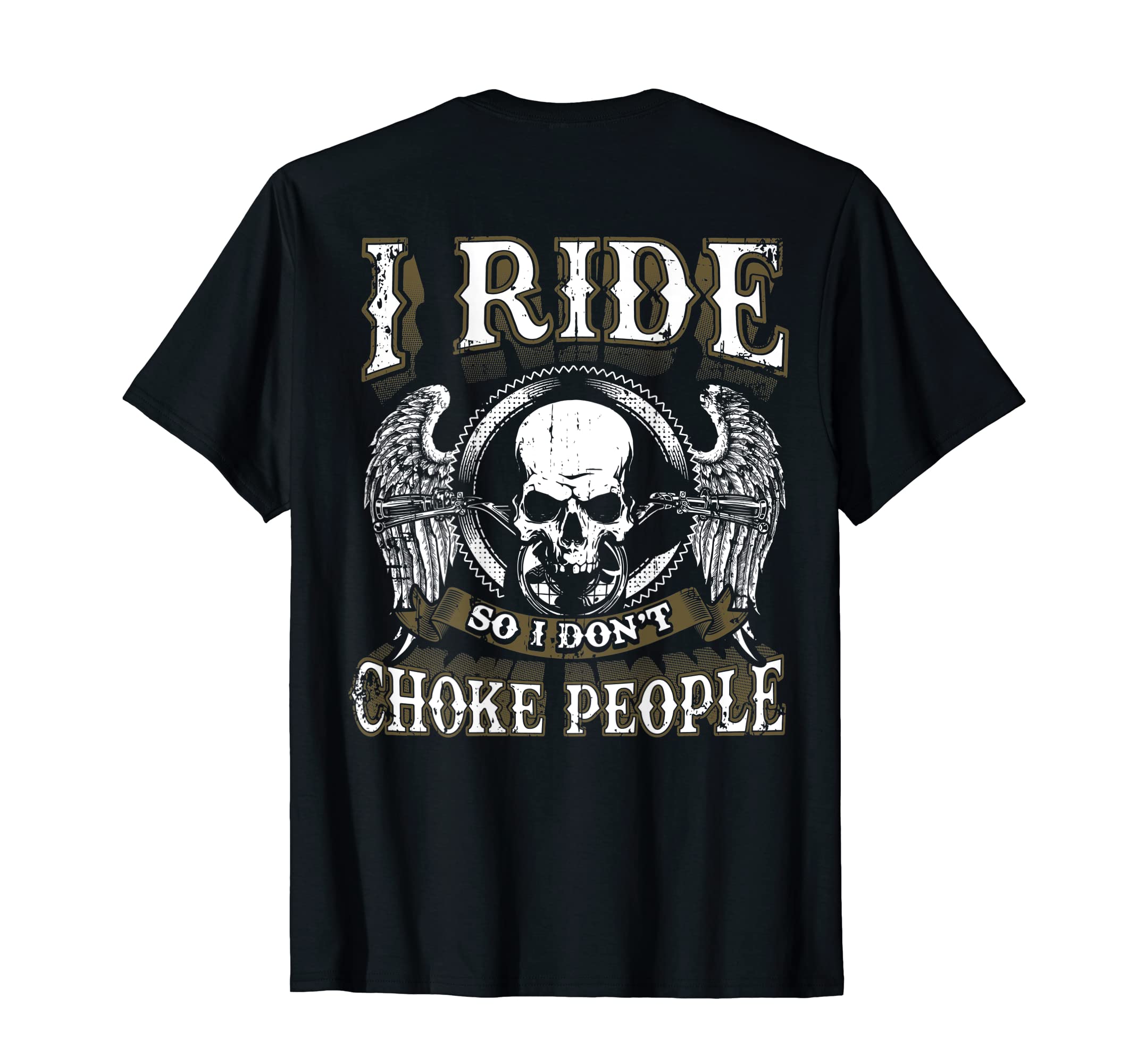 Motorcycle Biker I Ride So I Dont T-Shirt - Streetwear Style Men Women - T-Shirt, Sweatshirt, Hoodie