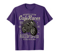 Motorcycle Biker Cafe Racer Full Speed T-Shirt - Novelty Apparel for Adults - T-Shirt, Sweatshirt, Hoodie