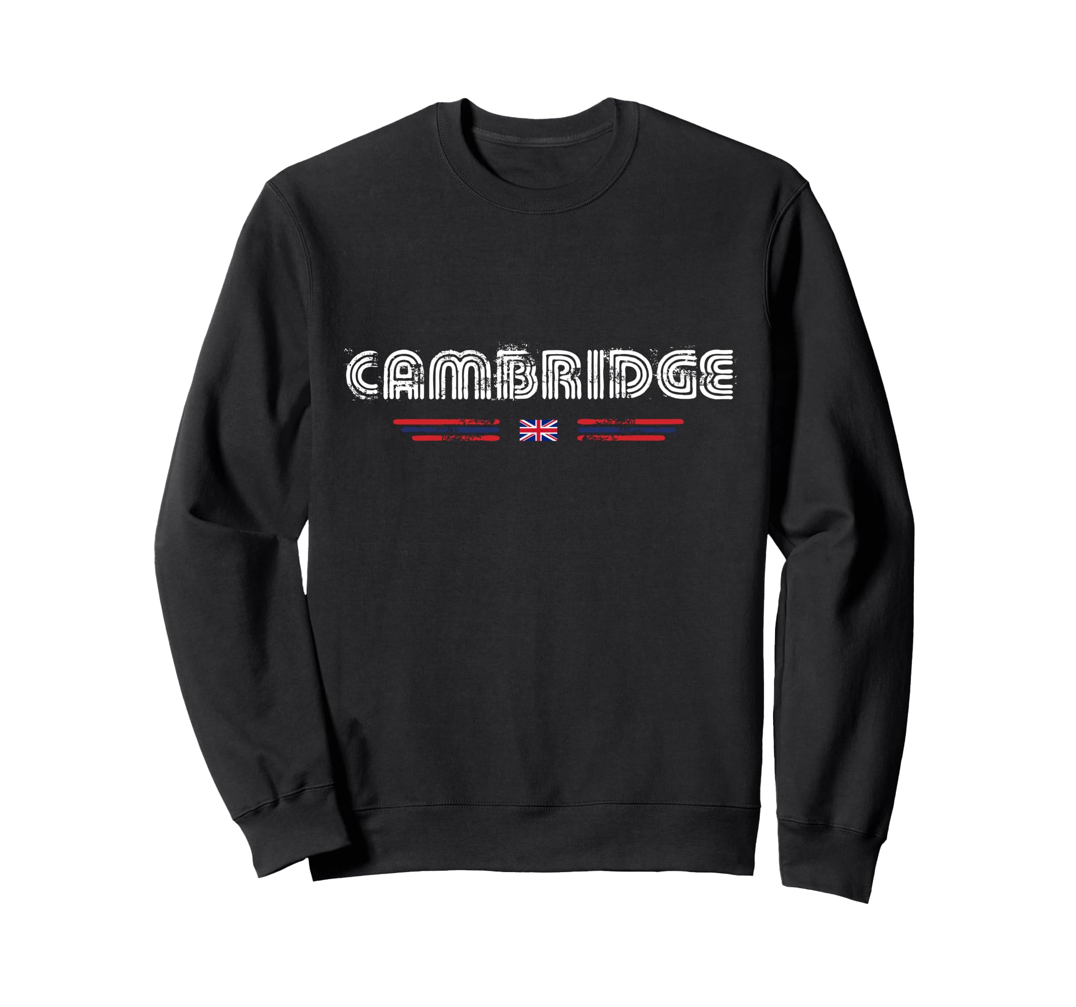 Cambridge United Kingdom Uk 70S 80S Sweatshirt - Minimalist Print Unisex - T-Shirt, Sweatshirt, Hoodie
