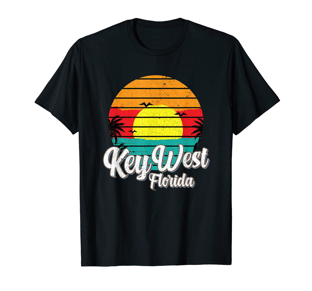 Key West Florida Summer Beach T-Shirt - Fun Novelty Design for Adults - T-Shirt, Sweatshirt, Hoodie