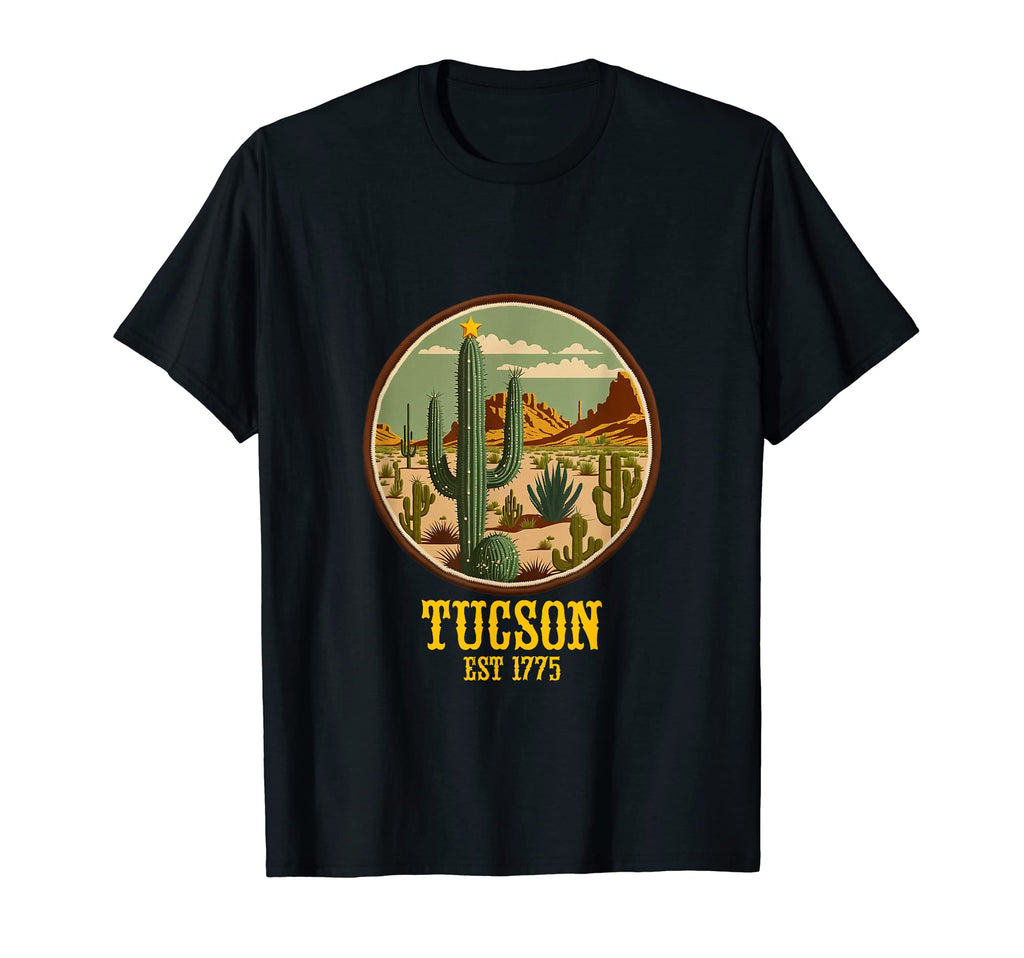 Tucson Arizona Western Cactus T-Shirt - Novelty Apparel Unisex - T-Shirt, Sweatshirt, Hoodie