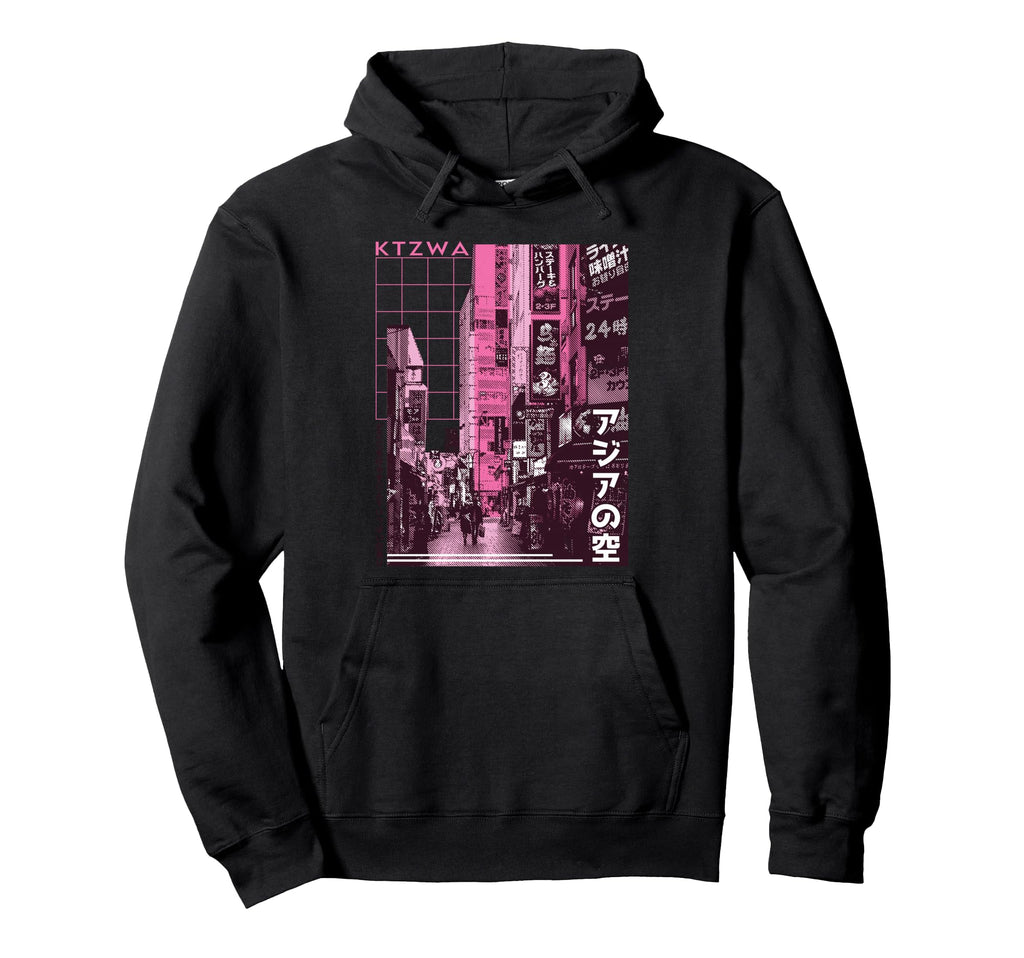 Japanese Aesthetic Streetwear Kanji Hoodie - Unique Graphic Unisex - T-Shirt, Sweatshirt, Hoodie