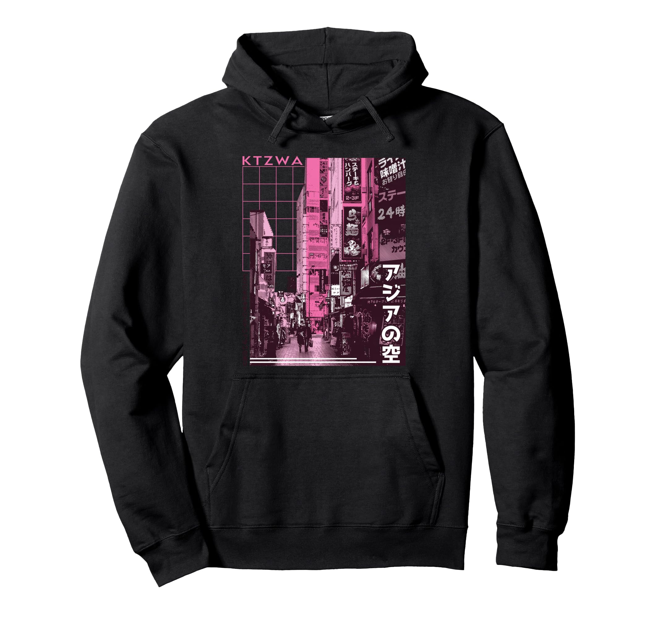 Japanese Aesthetic Streetwear Kanji Hoodie - Unique Graphic Unisex - T-Shirt, Sweatshirt, Hoodie