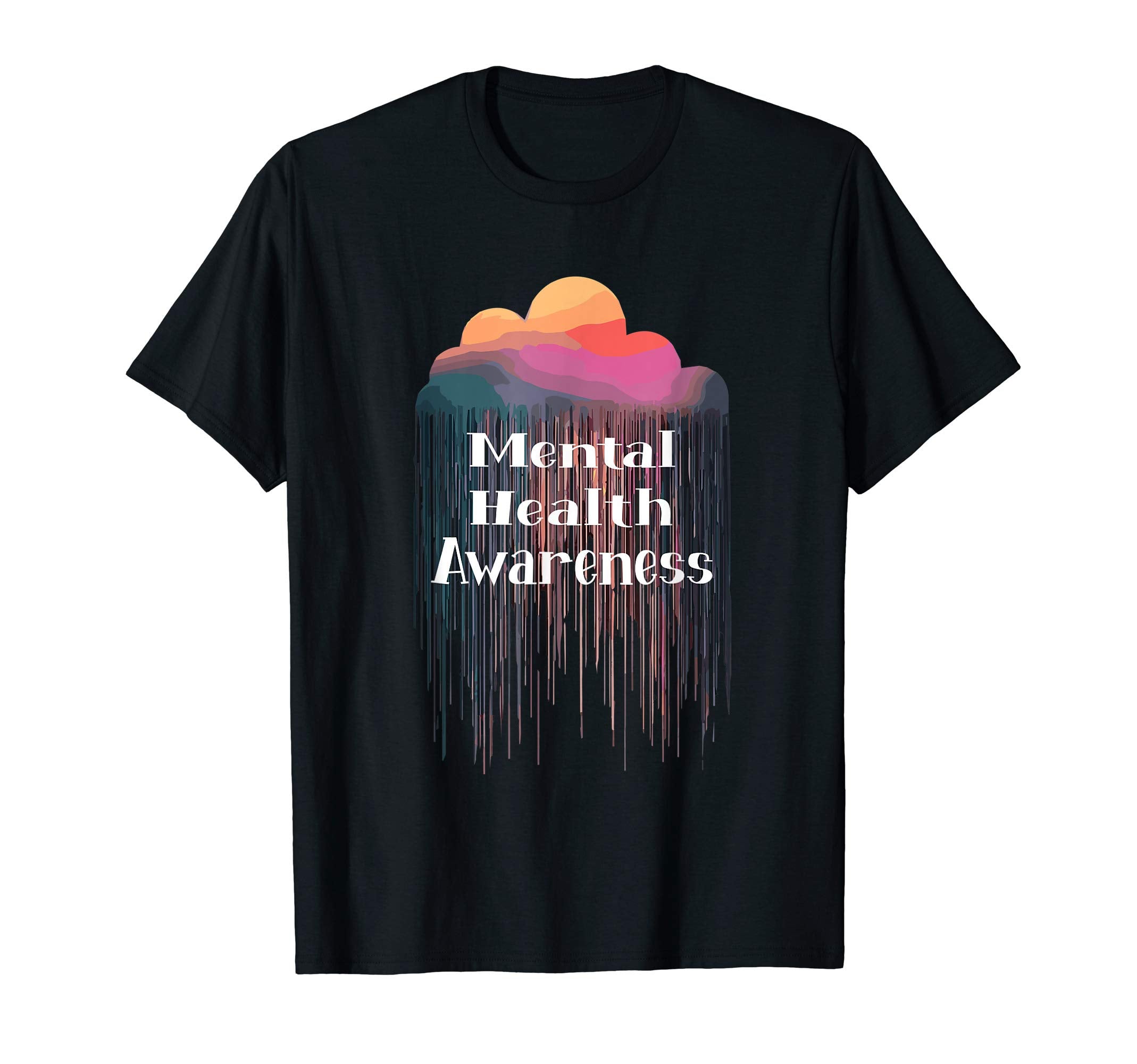 Mental Health Matters End Stigma Mental T-Shirt - Minimalist Print Unisex - T-Shirt, Sweatshirt, Hoodie
