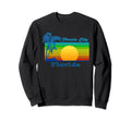 Florida City Florida Tropical Beach Sweatshirt - Trendy Graphic for Adults - T-Shirt, Sweatshirt, Hoodie