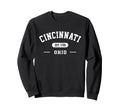 Cincinnati Ohio Est 1788 Athletic Sweatshirt - Minimalist Print Unisex - T-Shirt, Sweatshirt, Hoodie