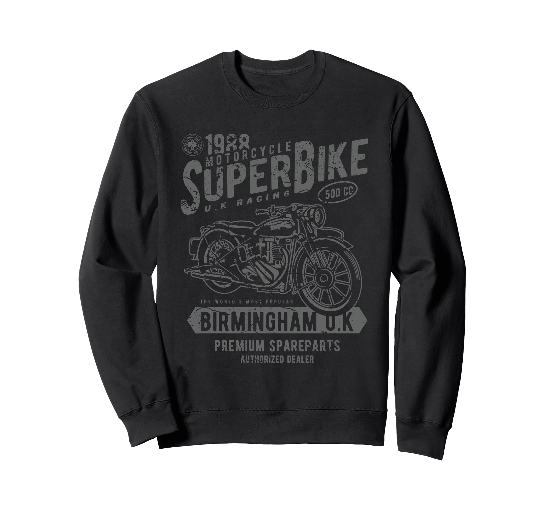 U K Superbike Motorcycle Race Sweatshirt - Casual Everyday Wear for Adults - T-Shirt, Sweatshirt, Hoodie
