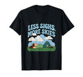 Less Sighs More Skies Mental Health T-Shirt - Casual Everyday Wear Unisex - T-Shirt, Sweatshirt, Hoodie