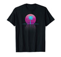 80S 90S Surf Outrun Sun Synthwave Palm Tree T-Shirt - Trendy Graphic Unisex - T-Shirt, Sweatshirt, Hoodie