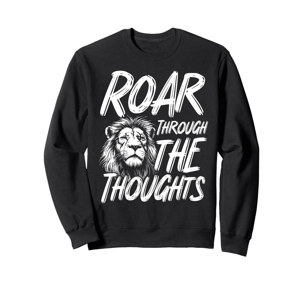 Bold Lion Overthinkers And Mental Sweatshirt - Casual Everyday Wear Unisex - T-Shirt, Sweatshirt, Hoodie
