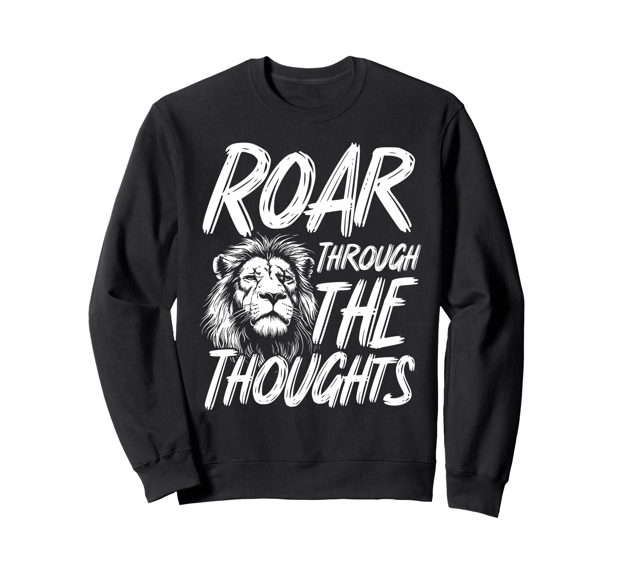 Bold Lion Overthinkers And Mental Sweatshirt - Casual Everyday Wear Unisex - T-Shirt, Sweatshirt, Hoodie