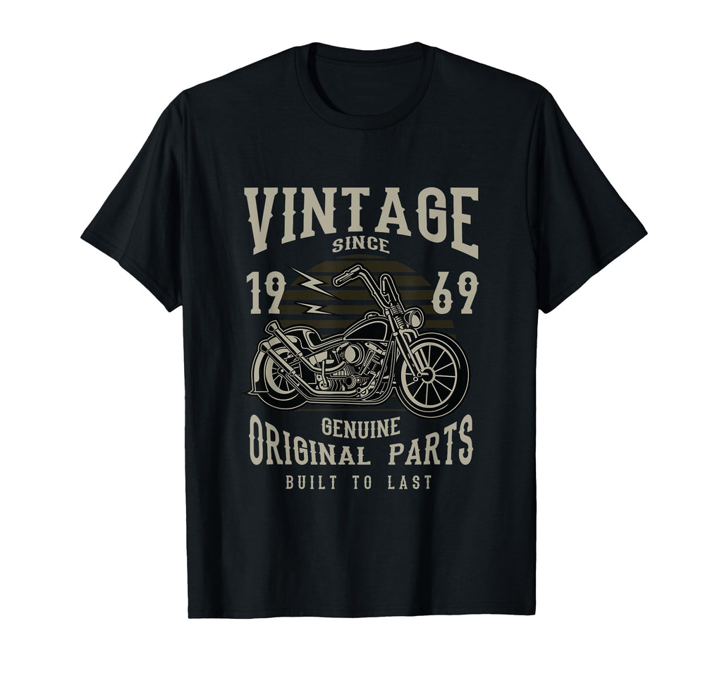 1969 Birthday Retirement Motorcycle T-Shirt - Novelty Apparel for Adults - T-Shirt, Sweatshirt, Hoodie