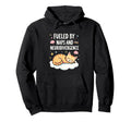 Fueled Naps And Neurodivergence Cat Hoodie - Minimalist Print Unisex - T-Shirt, Sweatshirt, Hoodie