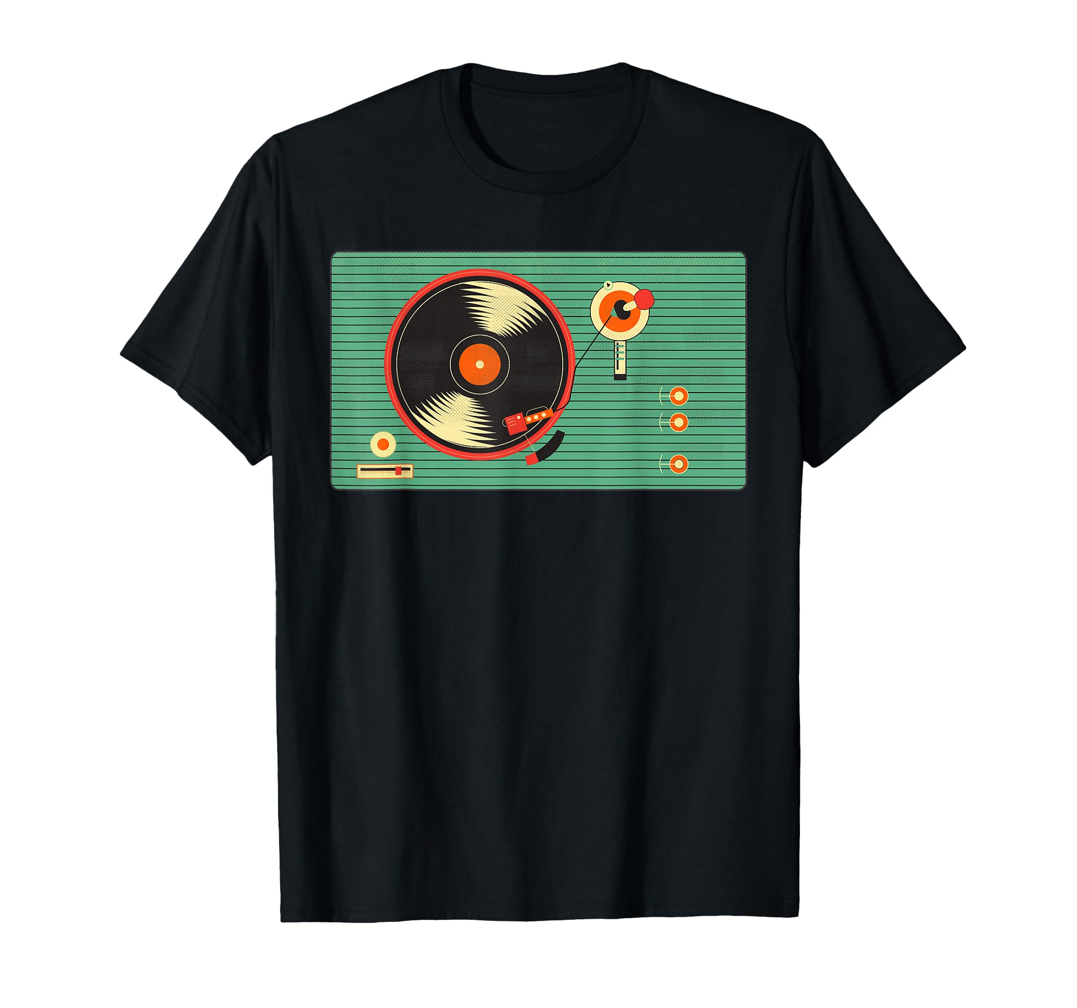 Vinyl Record Player Record Player T-Shirt - Novelty Apparel Men Women - T-Shirt, Sweatshirt, Hoodie